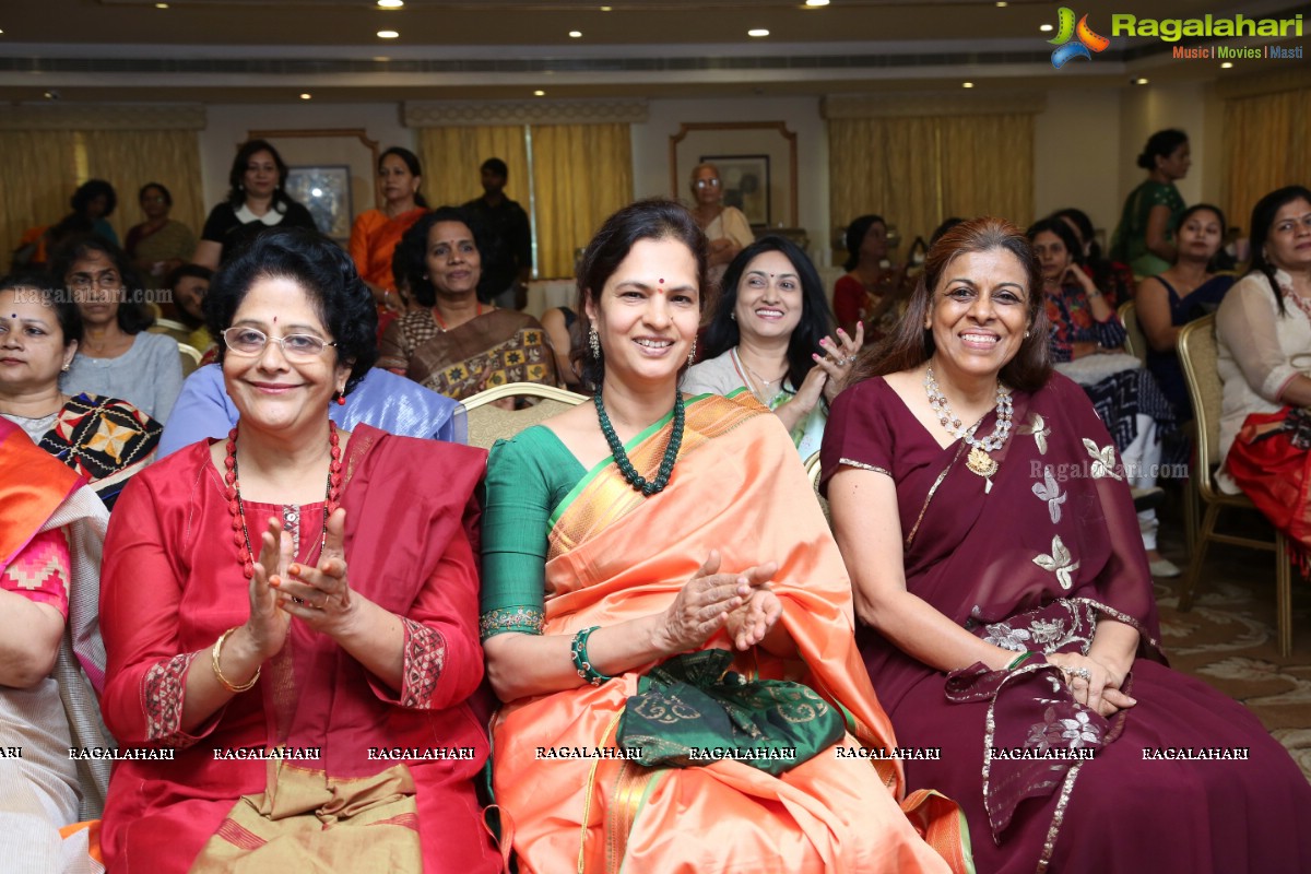 Ikebana Demonstration by First Master Purnima Shah at A'La Liberty, Hyderabad