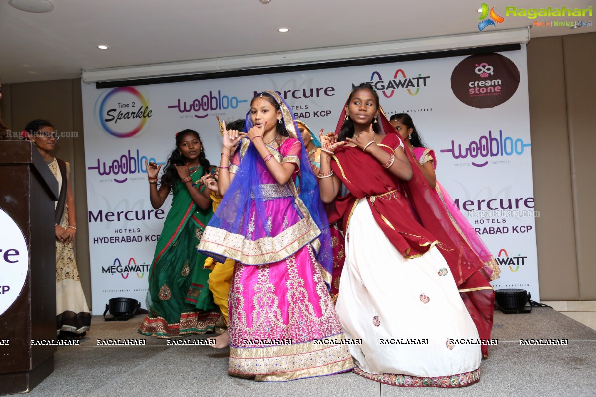 Janmashtami Celebrations for children from Orphanage at Hotel Mercure KCP Hyderabad