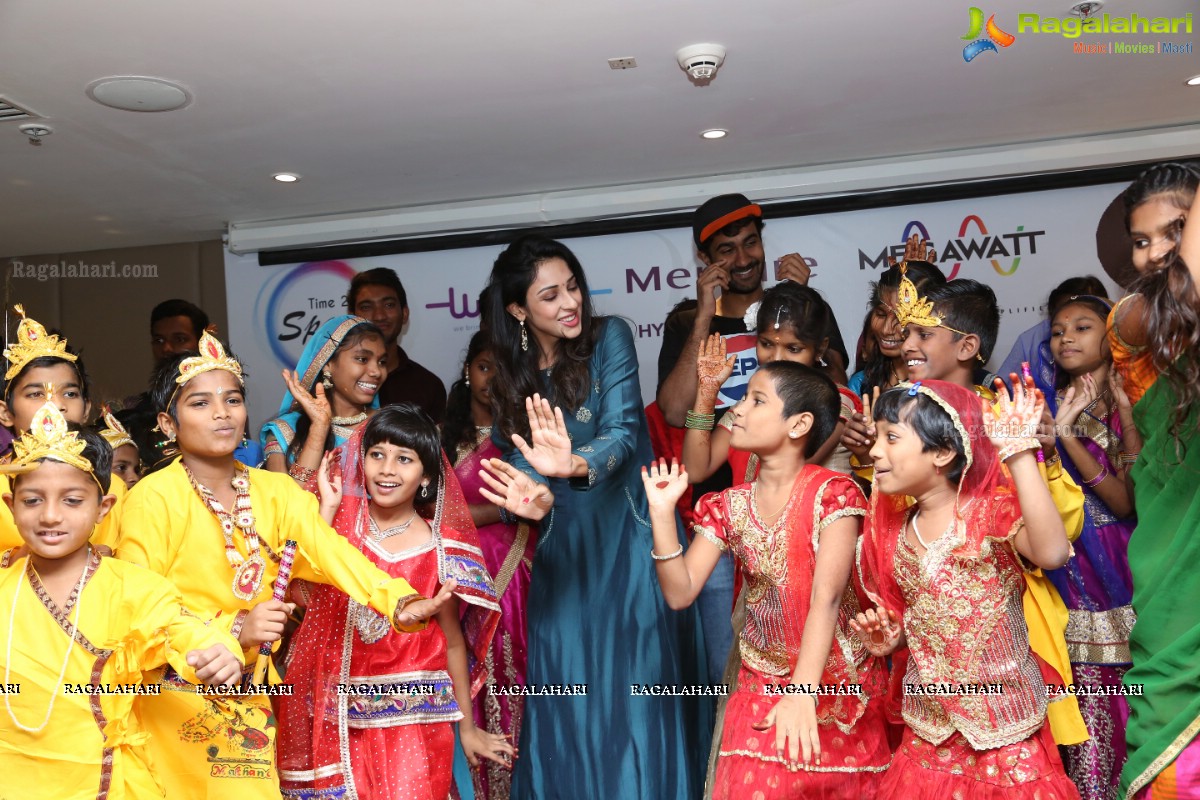 Janmashtami Celebrations for children from Orphanage at Hotel Mercure KCP Hyderabad