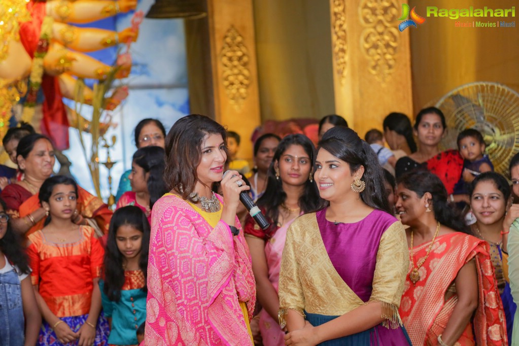 Lakshmi Manchu at OMG Association (Om Maha Ganesha) Ganesha Pooja at Ayyappa Society