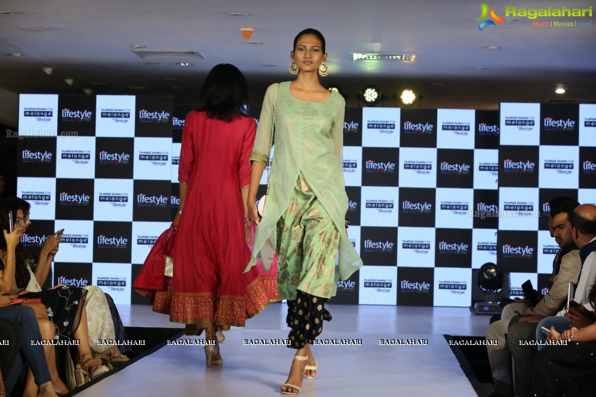 Taapsee Pannu inaugurates Lifestyle Festive Collection 2018