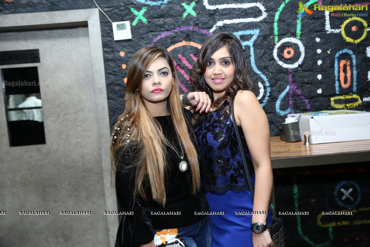 Madhulagna Das Birthday Party at By The Bottle, Jubilee Hills, Hyderabad