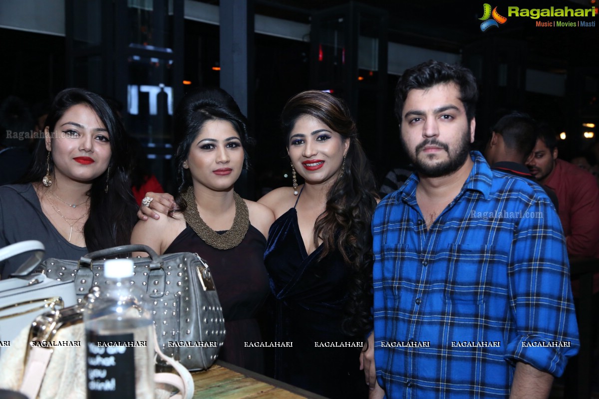 Madhulagna Das Birthday Party at By The Bottle, Jubilee Hills, Hyderabad