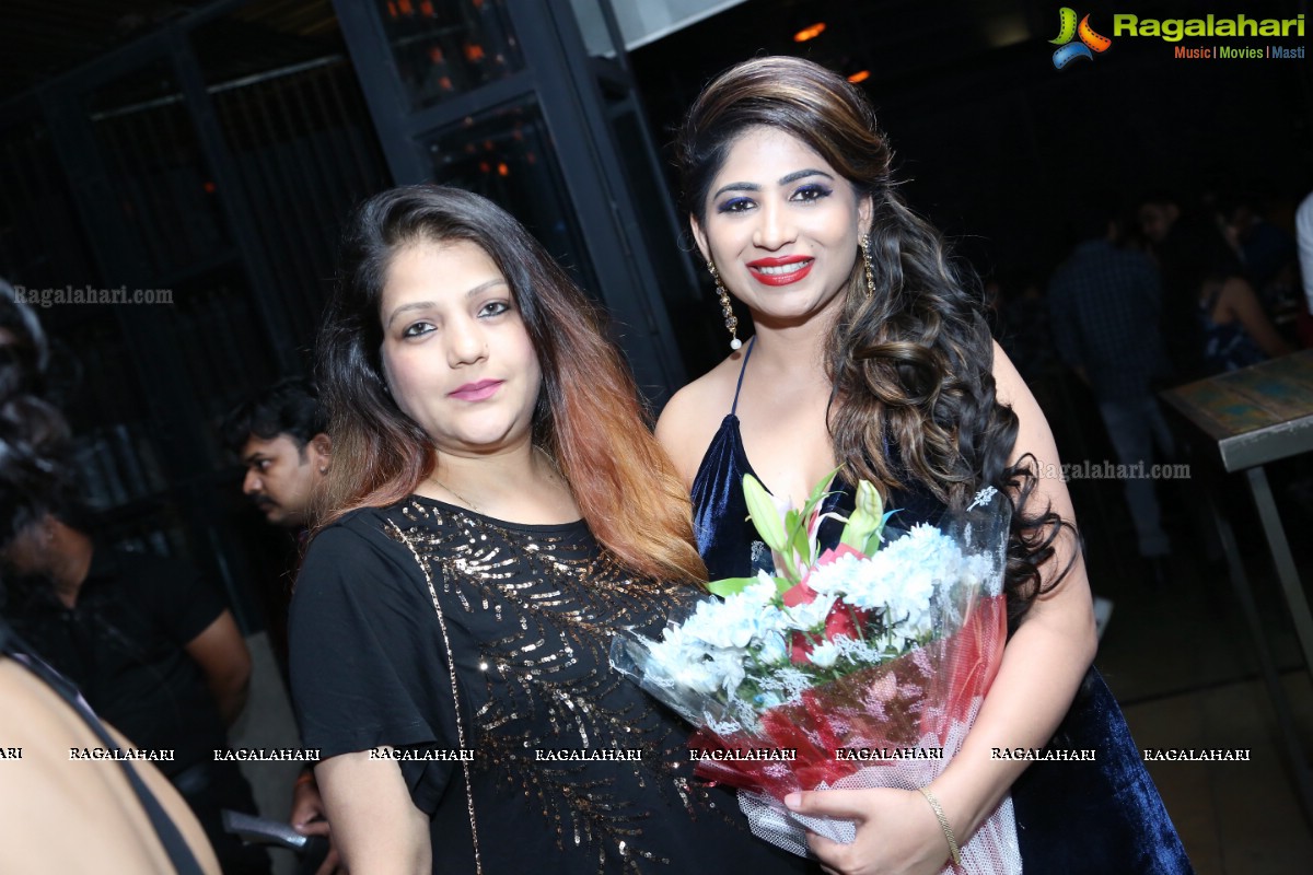 Madhulagna Das Birthday Party at By The Bottle, Jubilee Hills, Hyderabad