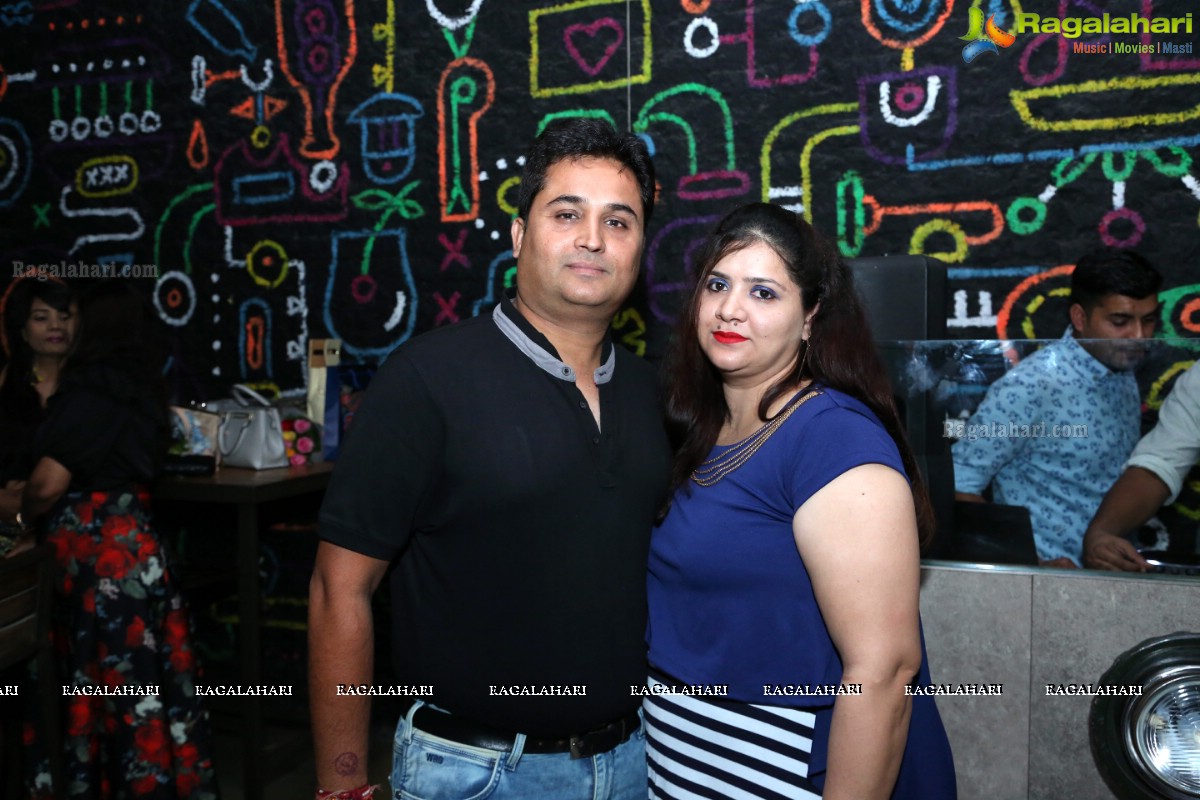 Madhulagna Das Birthday Party at By The Bottle, Jubilee Hills, Hyderabad