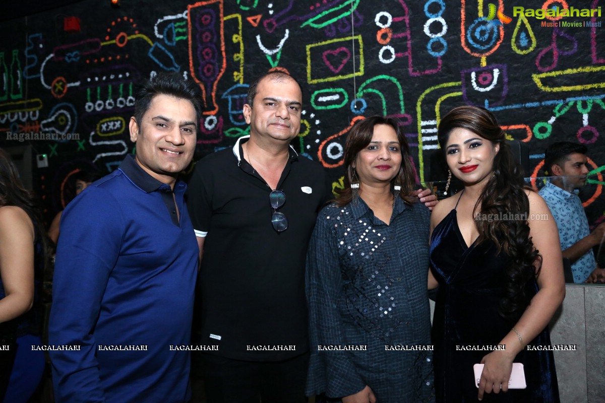 Madhulagna Das Birthday Party at By The Bottle, Jubilee Hills, Hyderabad