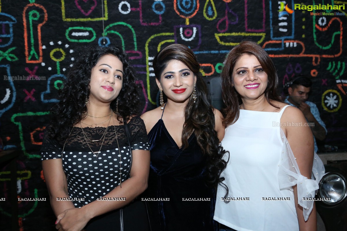 Madhulagna Das Birthday Party at By The Bottle, Jubilee Hills, Hyderabad