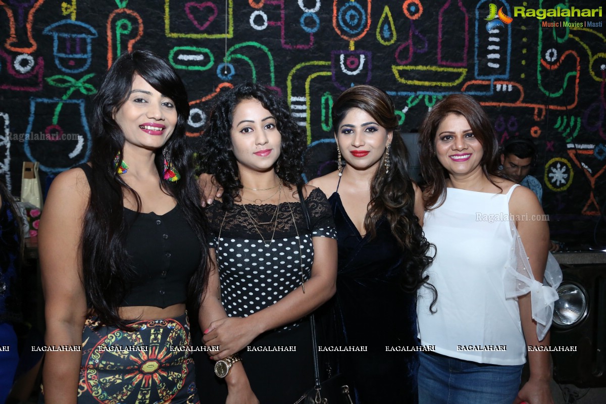 Madhulagna Das Birthday Party at By The Bottle, Jubilee Hills, Hyderabad