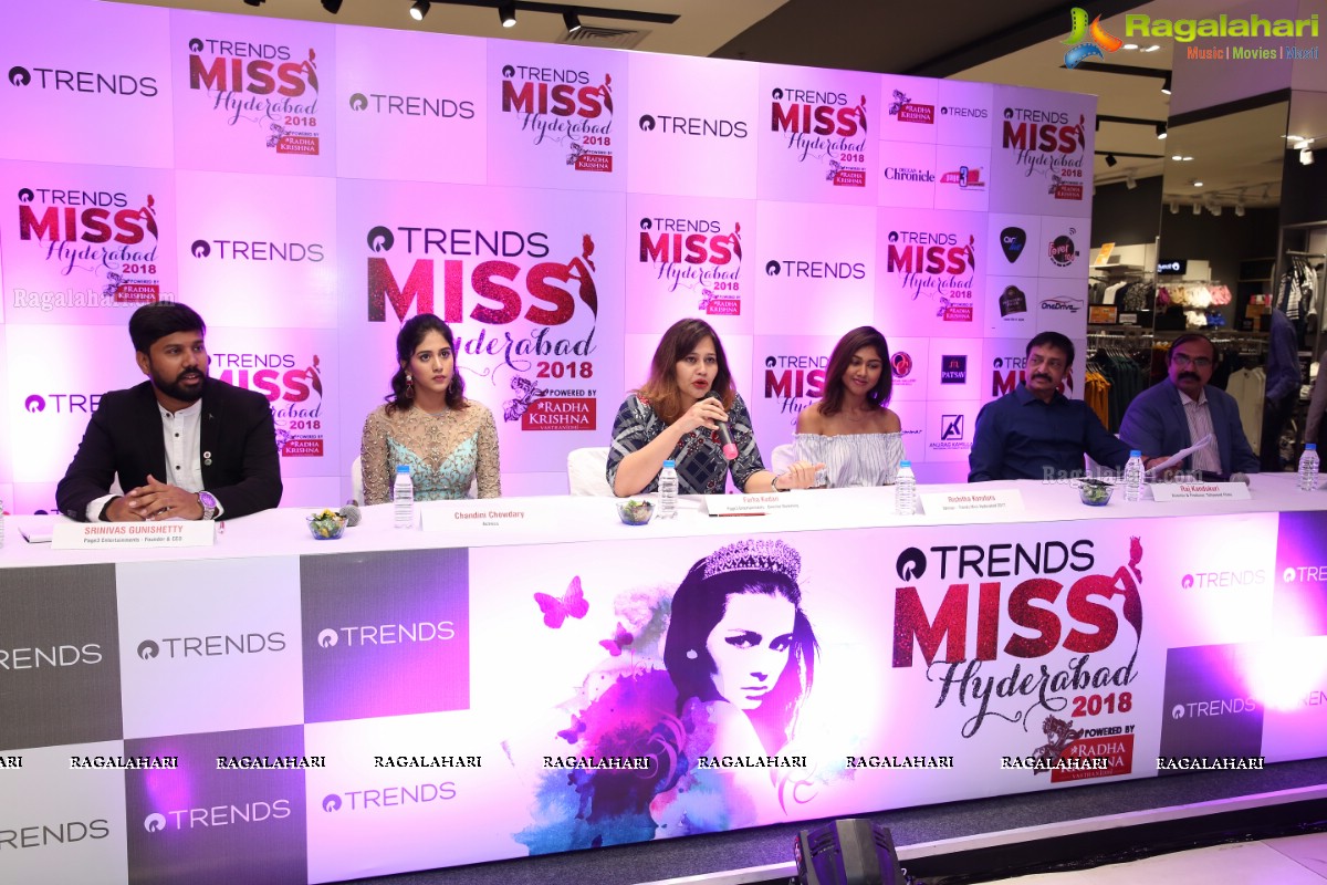 Reliance Trends Miss Hyderabad 2018 Announcement