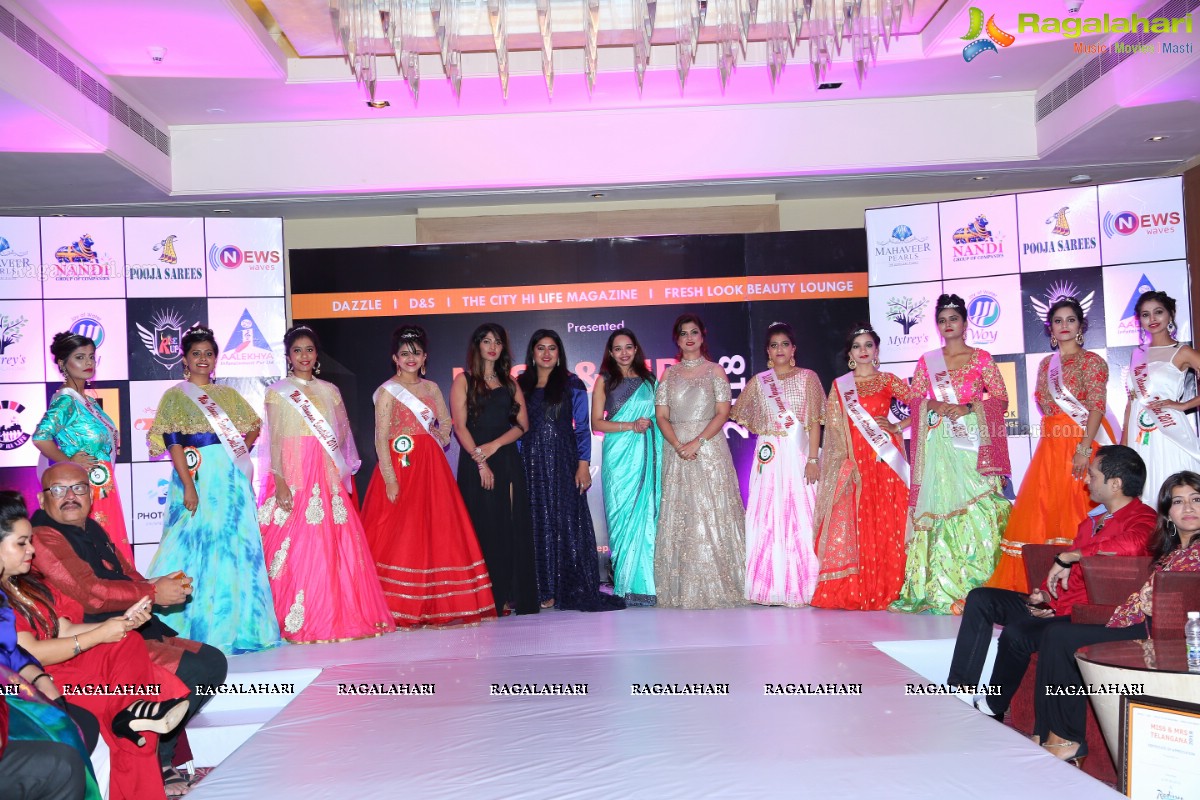 Miss and Mrs Telangana 2018 at Radisson Hyderabad Hitec City