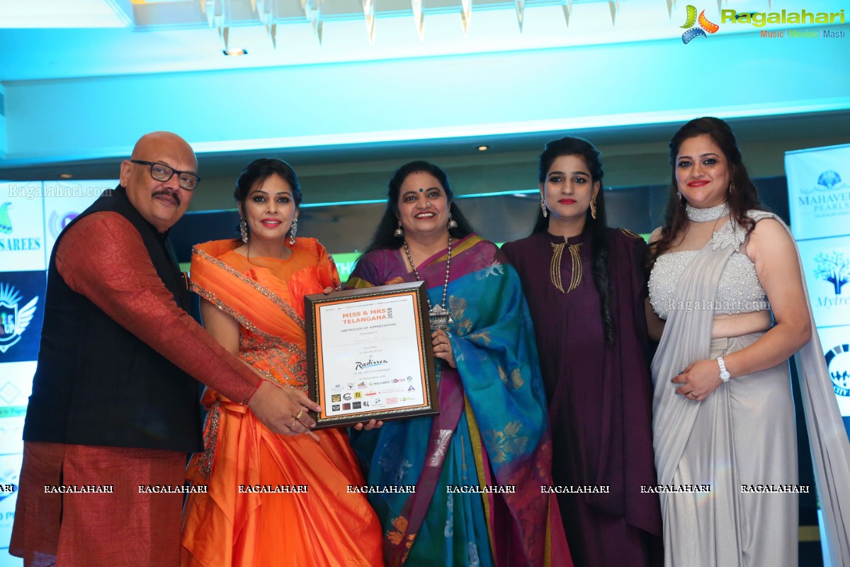 Miss and Mrs Telangana 2018 at Radisson Hyderabad Hitec City