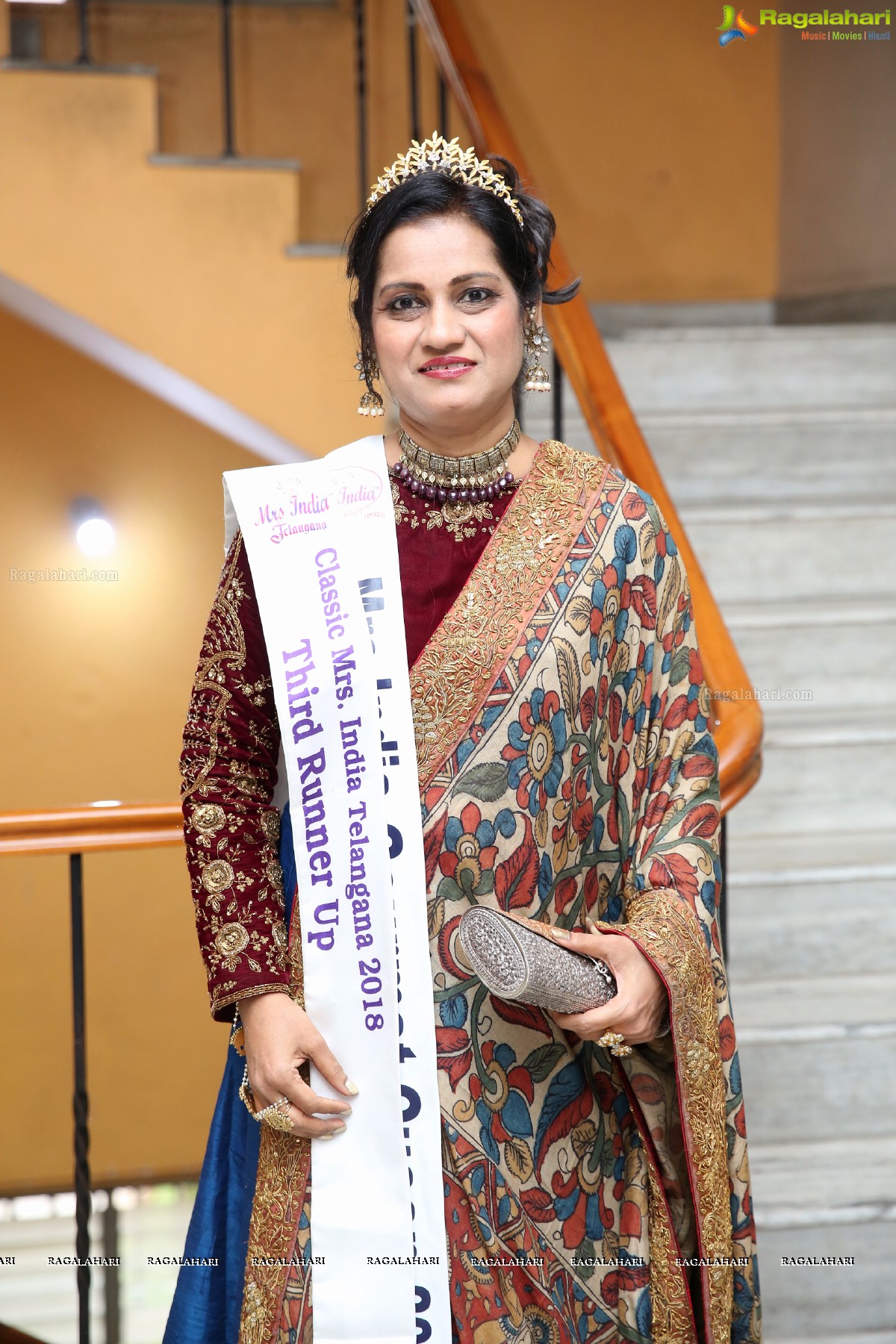 Launch of Mrs India Telangana 2019 at Prasad Labs Preview Theatre, Banjara Hills, Hyderabad