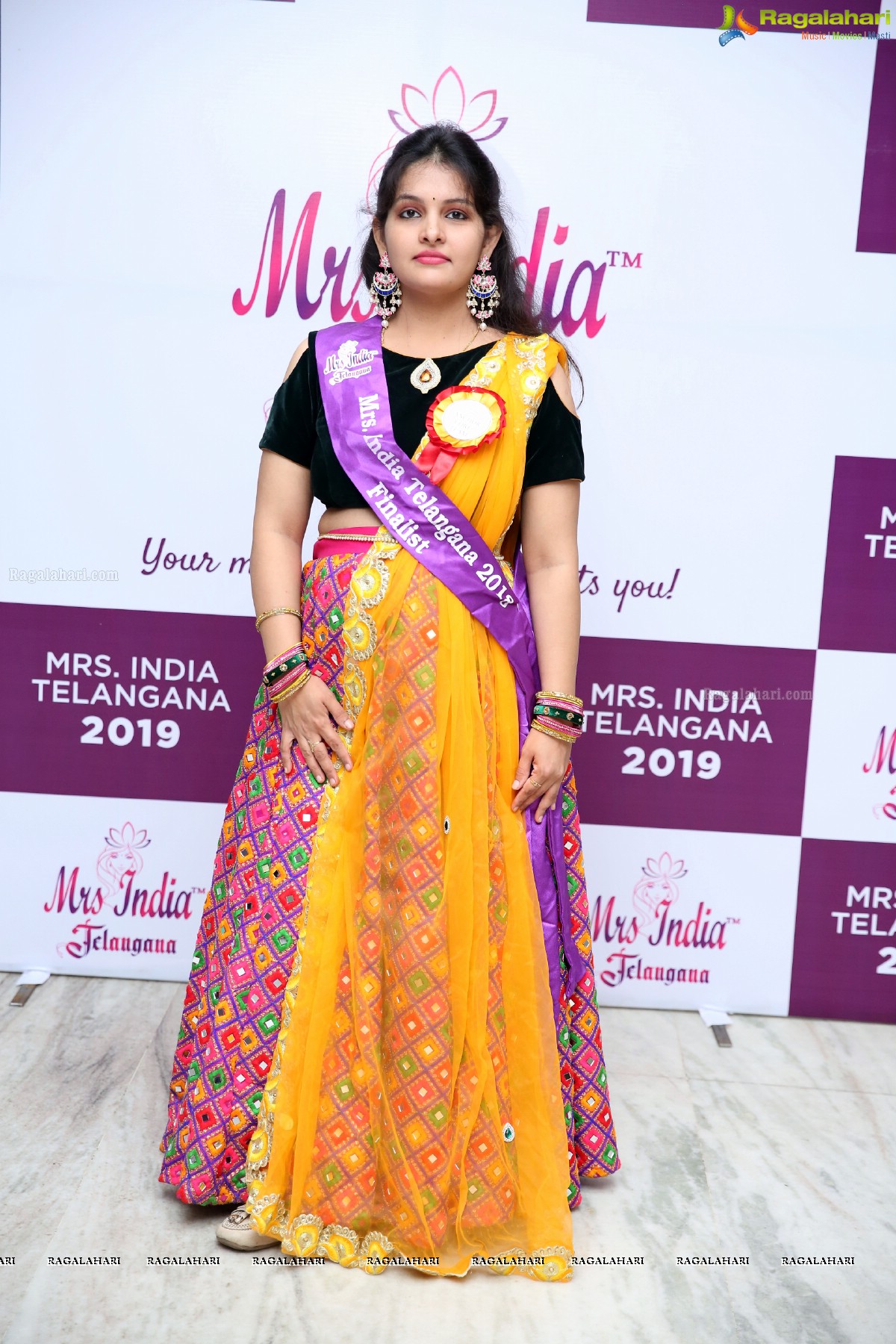 Launch of Mrs India Telangana 2019 at Prasad Labs Preview Theatre, Banjara Hills, Hyderabad