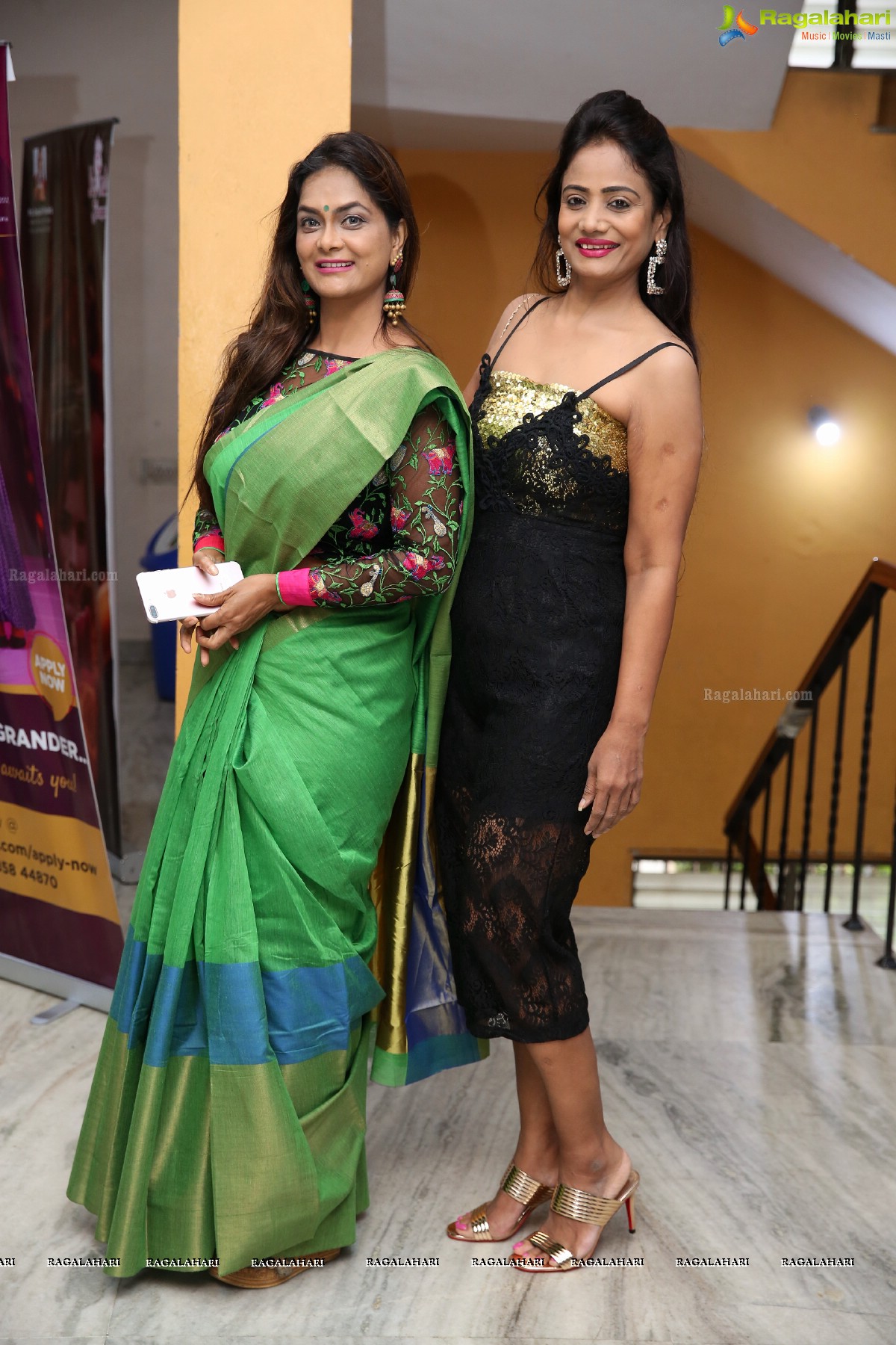 Launch of Mrs India Telangana 2019 at Prasad Labs Preview Theatre, Banjara Hills, Hyderabad