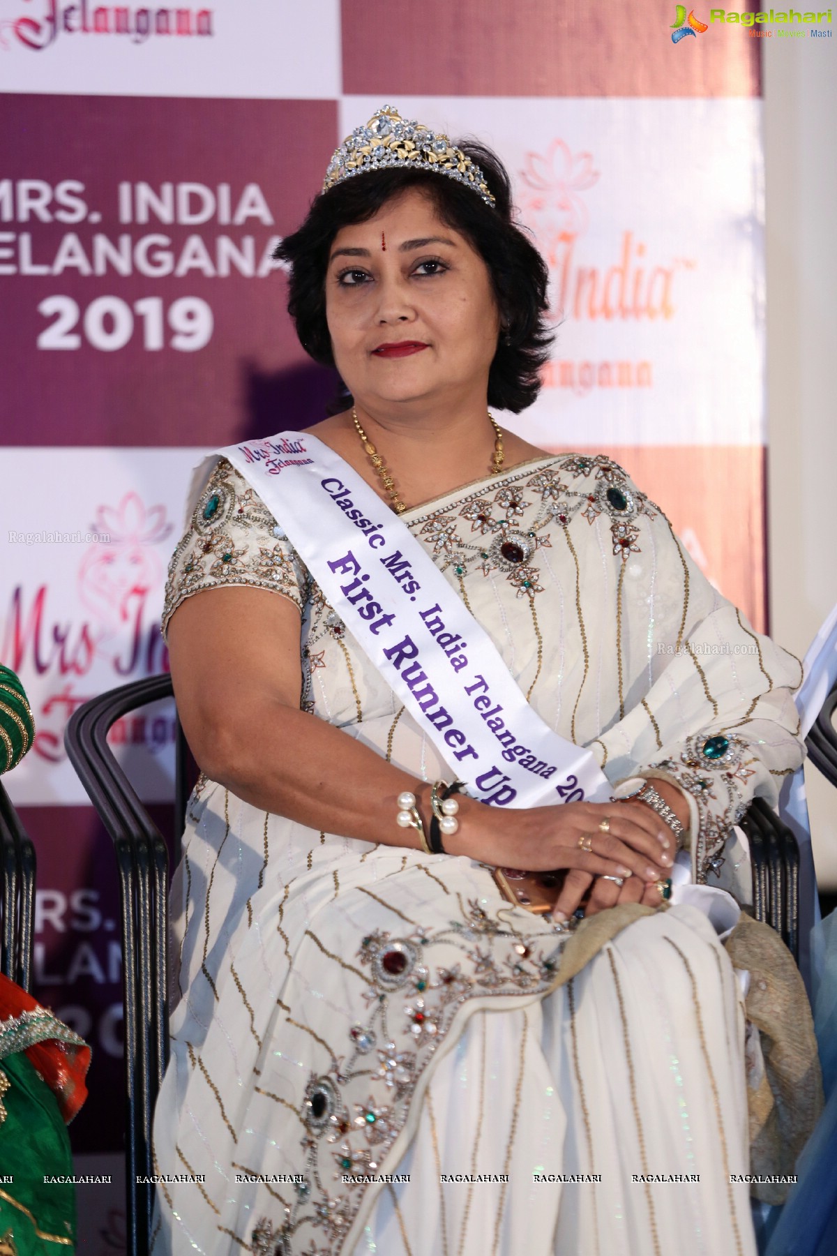 Launch of Mrs India Telangana 2019 at Prasad Labs Preview Theatre, Banjara Hills, Hyderabad