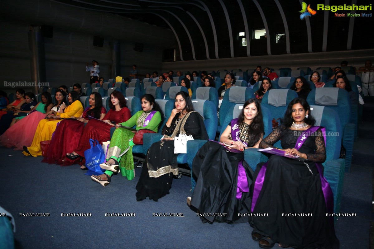 Launch of Mrs India Telangana 2019 at Prasad Labs Preview Theatre, Banjara Hills, Hyderabad