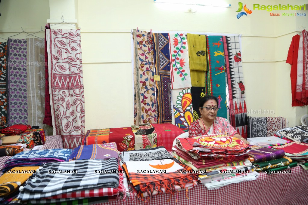 Swayambhar NARI Handicrafts Exhibition from Shantiniketan, West Bengal at YWCA, Secunderabad