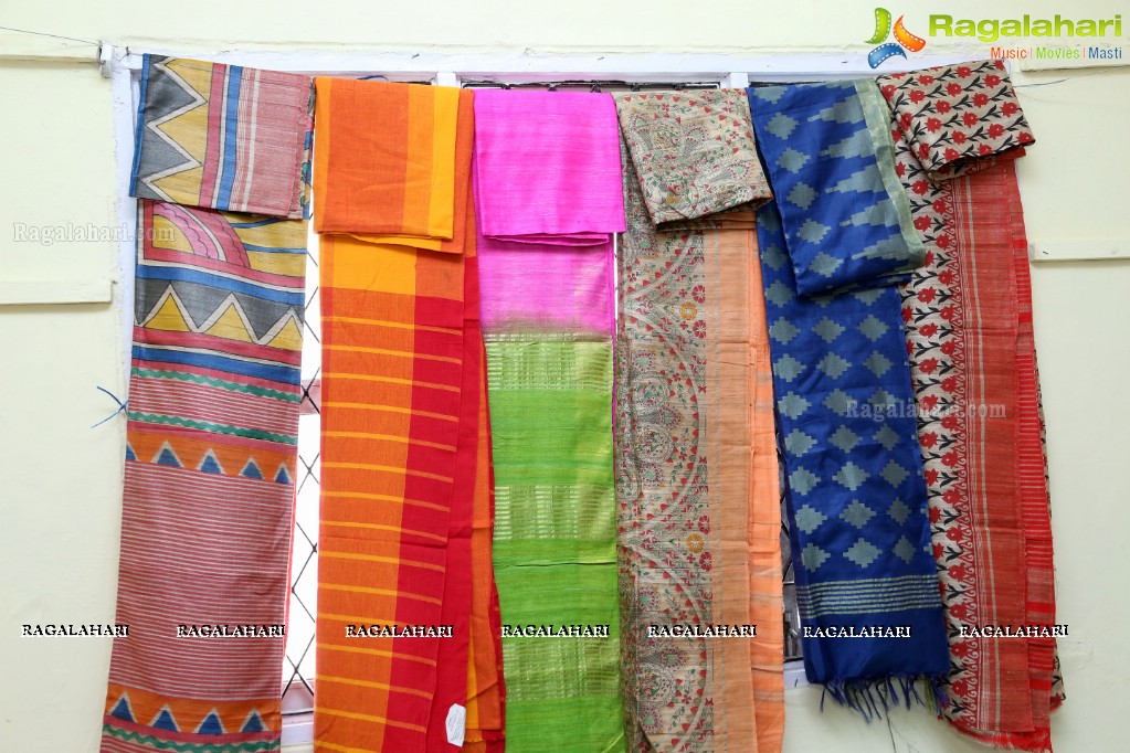 Swayambhar NARI Handicrafts Exhibition from Shantiniketan, West Bengal at YWCA, Secunderabad