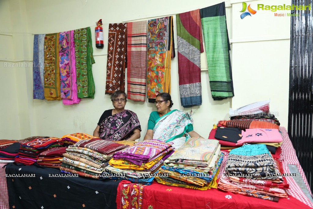 Swayambhar NARI Handicrafts Exhibition from Shantiniketan, West Bengal at YWCA, Secunderabad