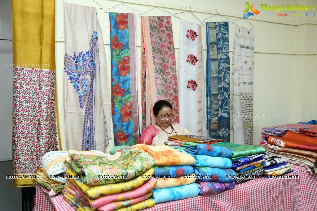 Swayambhar NARI Handicrafts Exhibition from Shantiniketan, West Bengal at YWCA, Secunderabad