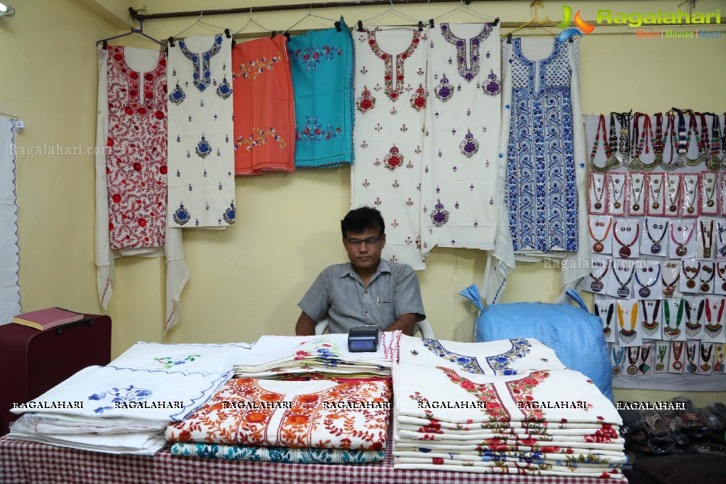 Swayambhar NARI Handicrafts Exhibition from Shantiniketan, West Bengal at YWCA, Secunderabad