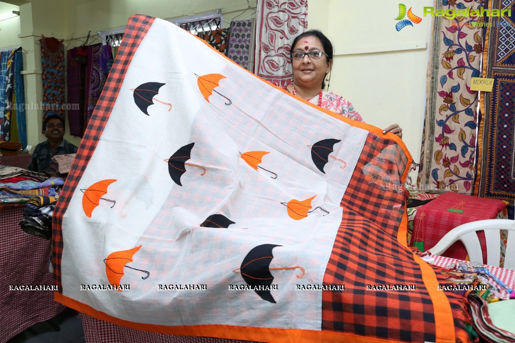 Swayambhar NARI Handicrafts Exhibition from Shantiniketan, West Bengal at YWCA, Secunderabad