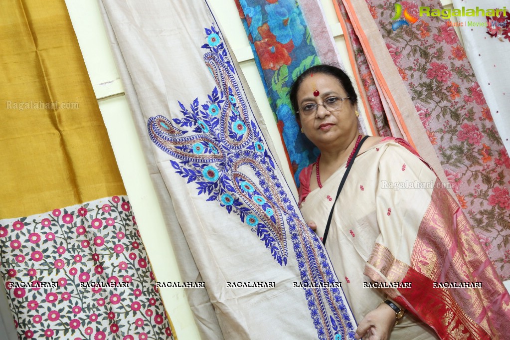 Swayambhar NARI Handicrafts Exhibition from Shantiniketan, West Bengal at YWCA, Secunderabad