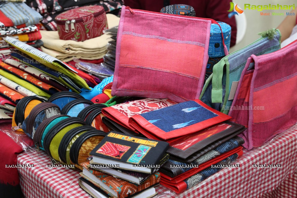 Swayambhar NARI Handicrafts Exhibition from Shantiniketan, West Bengal at YWCA, Secunderabad