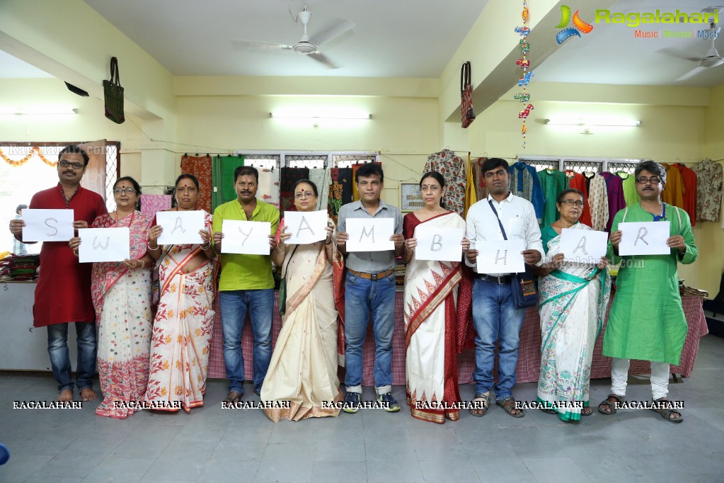 Swayambhar NARI Handicrafts Exhibition from Shantiniketan, West Bengal at YWCA, Secunderabad