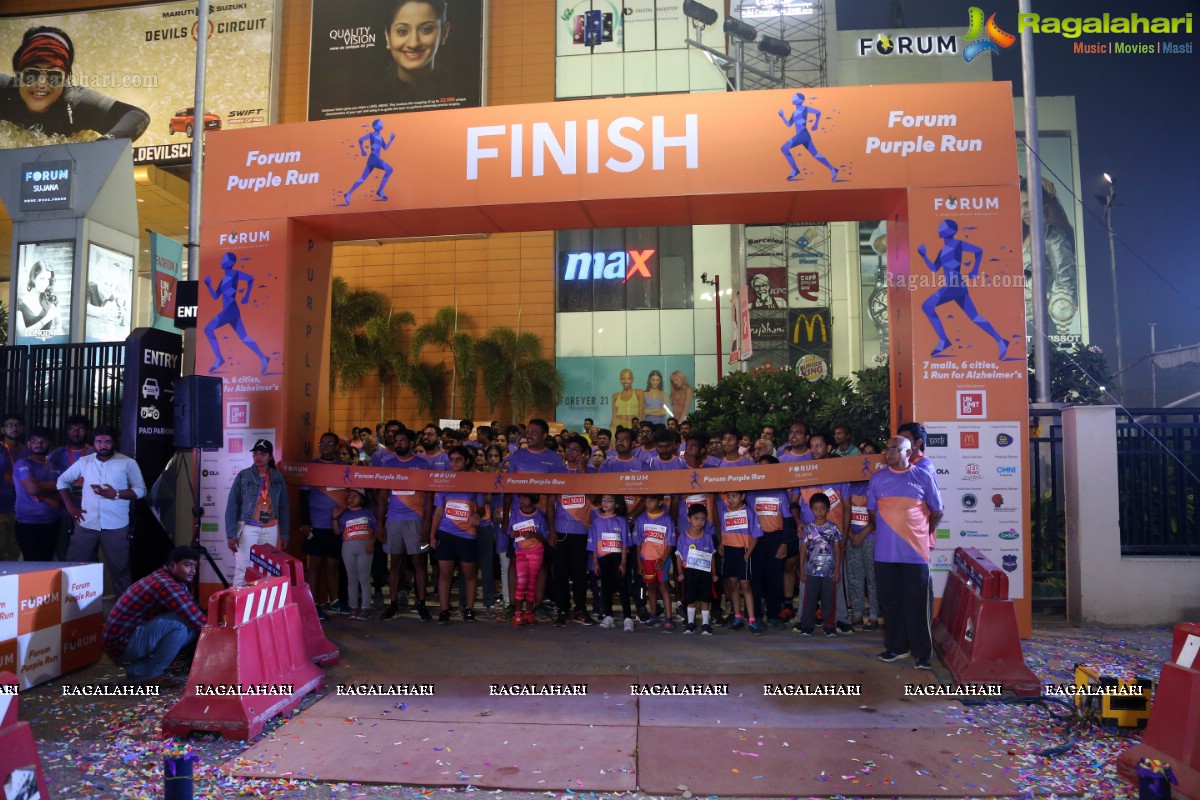 Purple Run 2018 at Forum Sujana Mall to Create Awareness on Alzheimers 