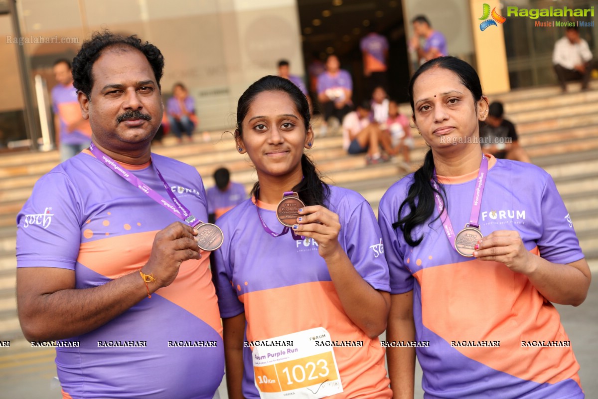 Purple Run 2018 at Forum Sujana Mall to Create Awareness on Alzheimers 