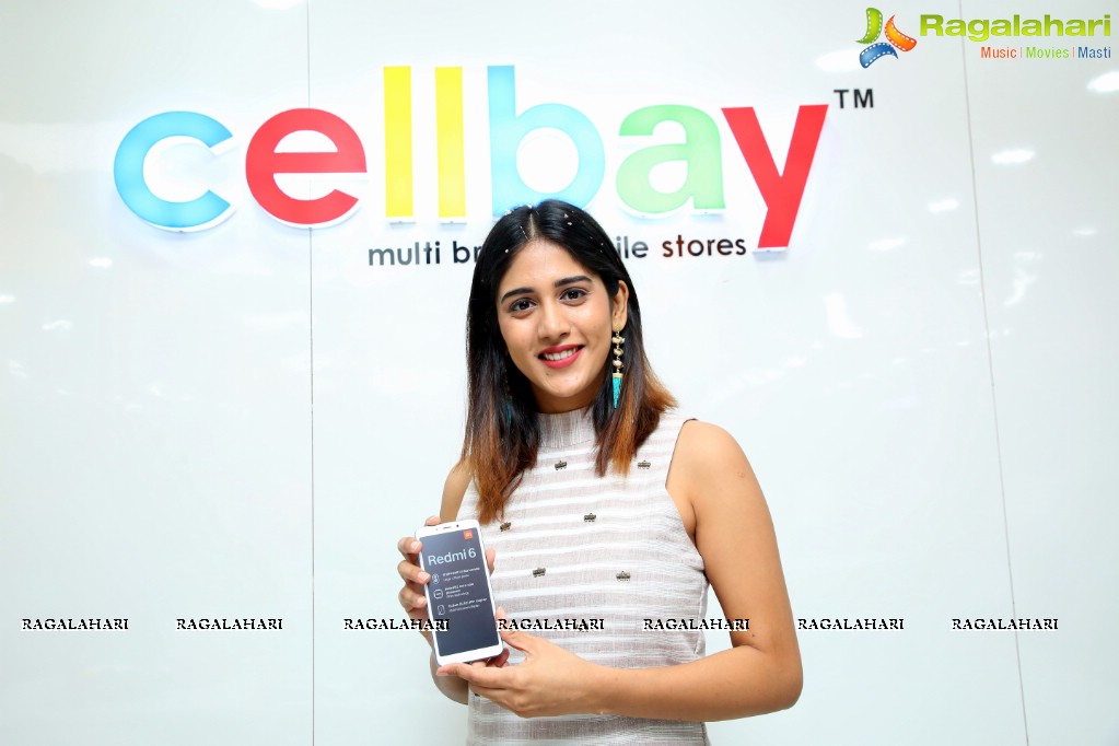 Chandini Chowdary launches Redmi 6 at Cellbay
