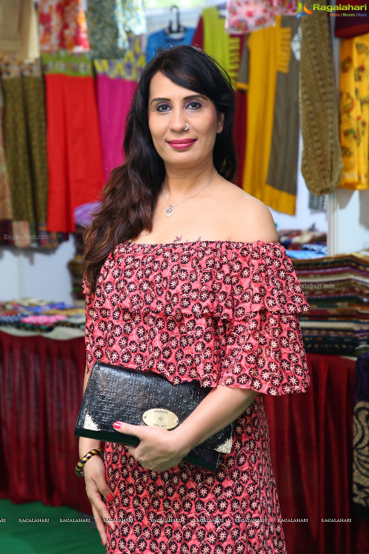 Ruchika Sharma launches Silk & Cotton Expo at Sri Satya Sai Nigamagamam