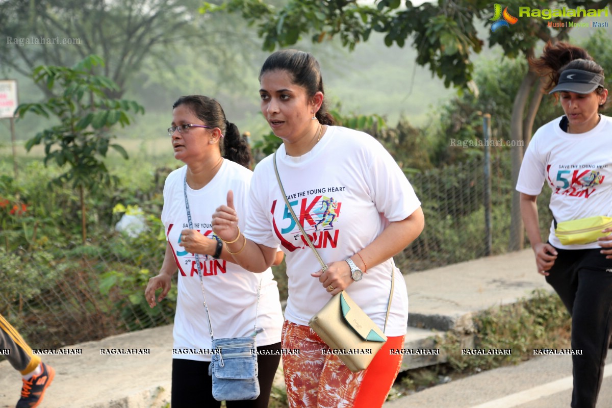 Second Edition of Save The Young Heart’s 5k Run at Kaitalapur Ground