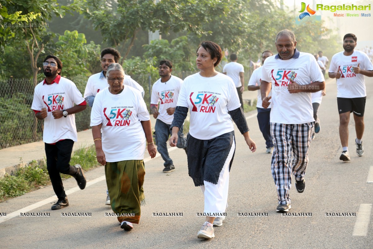 Second Edition of Save The Young Heart’s 5k Run at Kaitalapur Ground