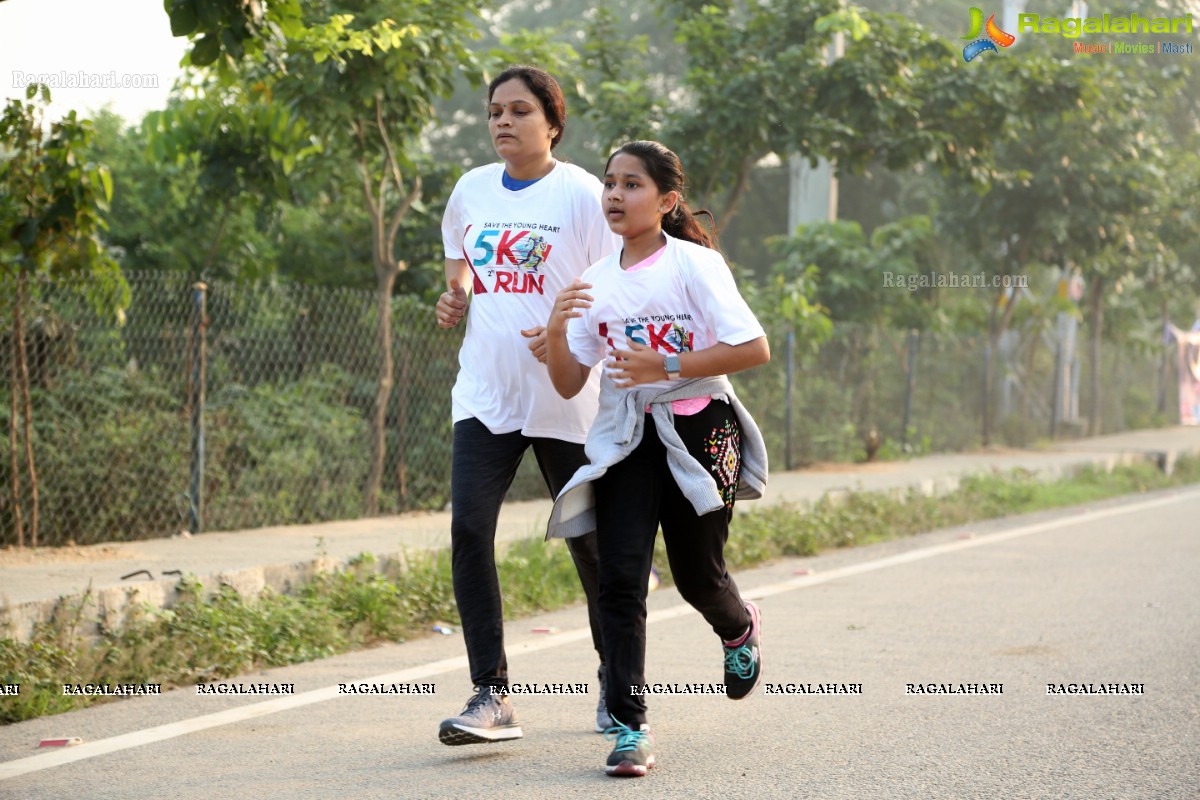 Second Edition of Save The Young Heart’s 5k Run at Kaitalapur Ground