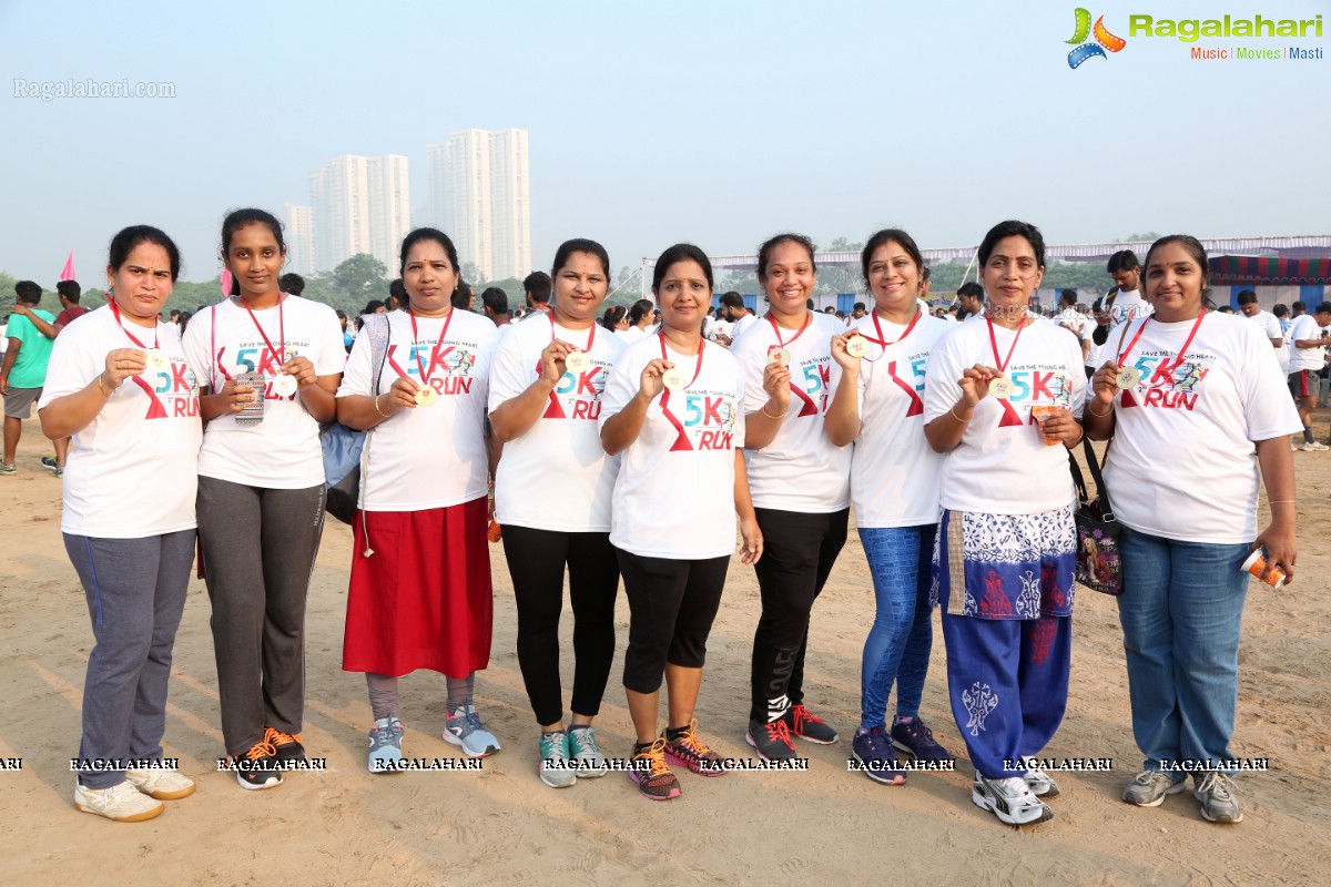 Second Edition of Save The Young Heart’s 5k Run at Kaitalapur Ground