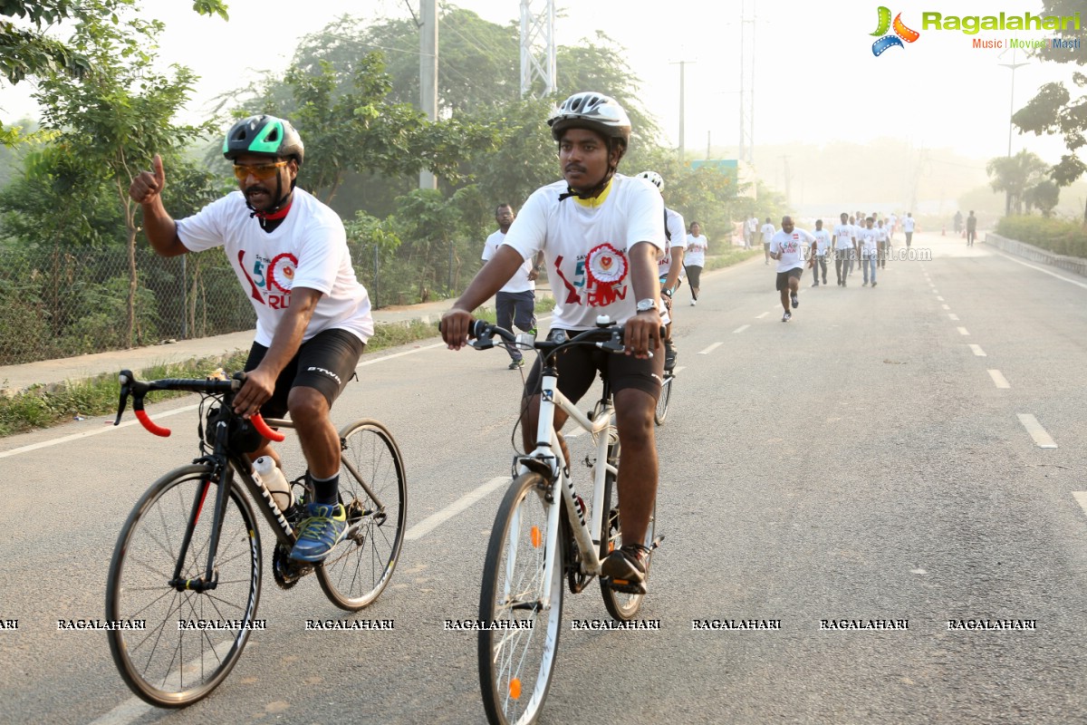 Second Edition of Save The Young Heart’s 5k Run at Kaitalapur Ground