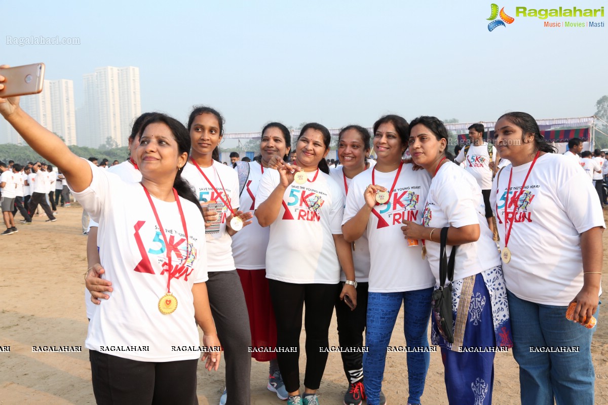 Second Edition of Save The Young Heart’s 5k Run at Kaitalapur Ground