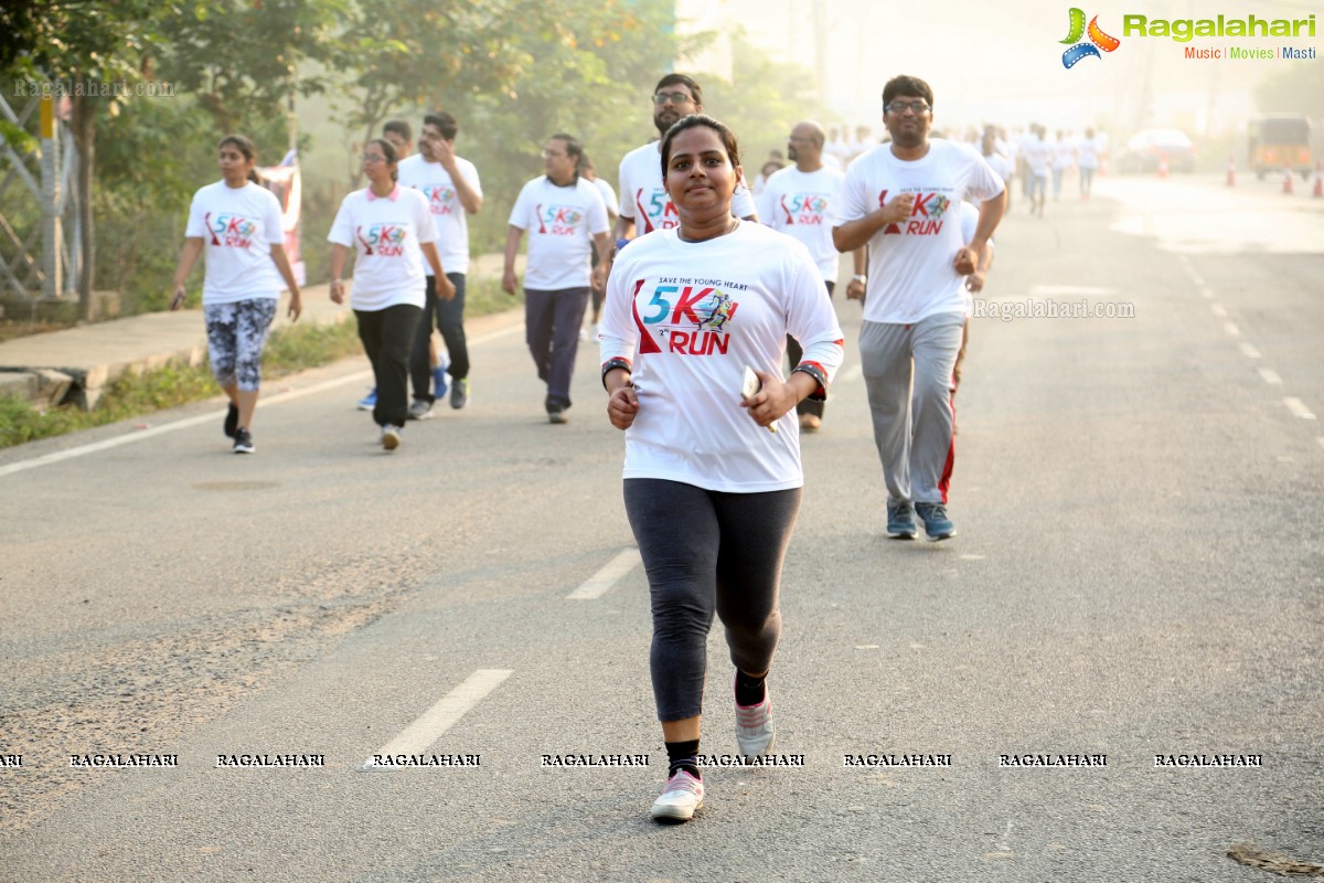 Second Edition of Save The Young Heart’s 5k Run at Kaitalapur Ground
