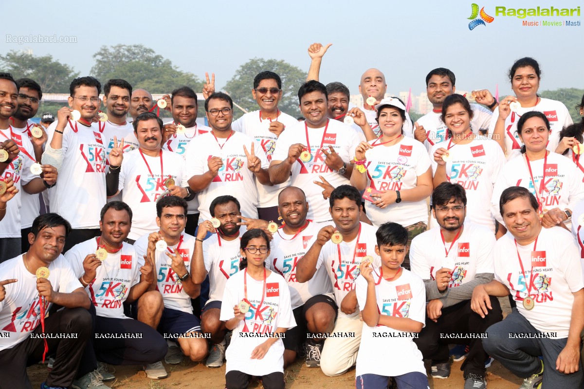 Second Edition of Save The Young Heart’s 5k Run at Kaitalapur Ground