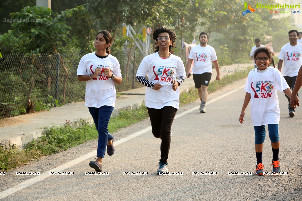 Second Edition of Save The Young Heart’s 5k Run at Kaitalapur Ground