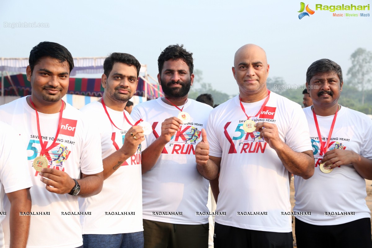 Second Edition of Save The Young Heart’s 5k Run at Kaitalapur Ground