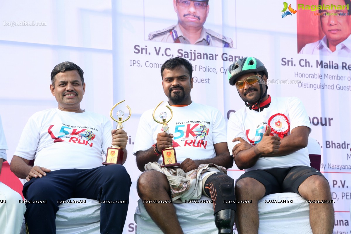 Second Edition of Save The Young Heart’s 5k Run at Kaitalapur Ground