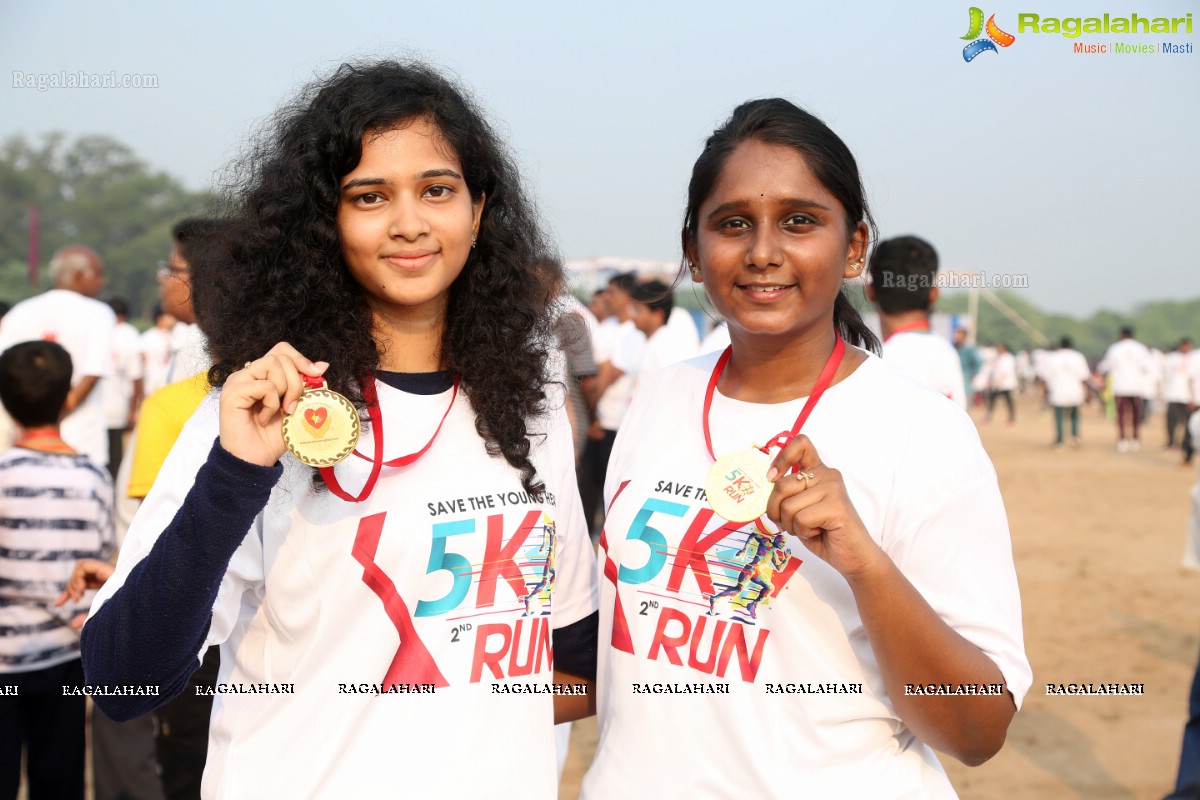 Second Edition of Save The Young Heart’s 5k Run at Kaitalapur Ground