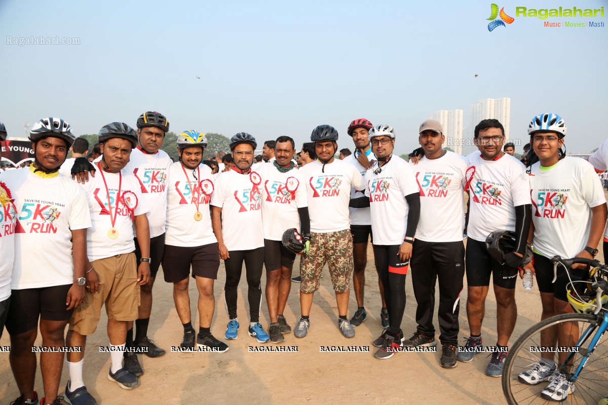 Second Edition of Save The Young Heart’s 5k Run at Kaitalapur Ground