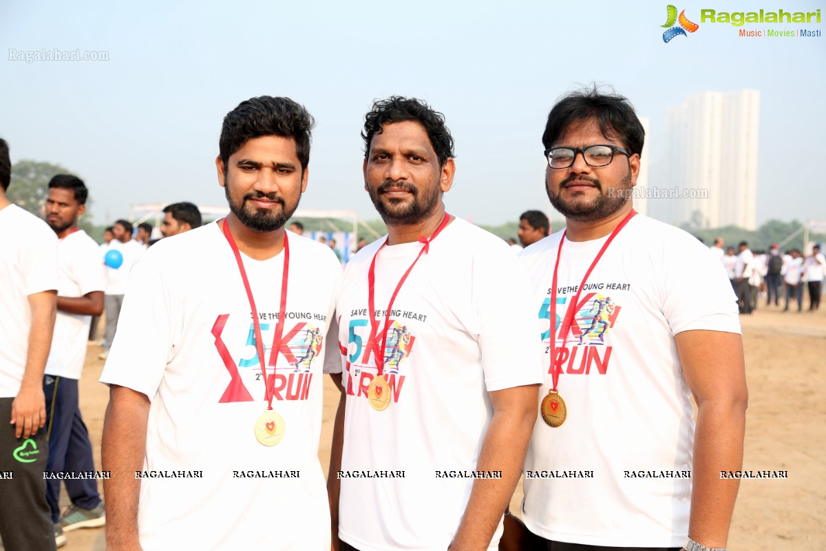 Second Edition of Save The Young Heart’s 5k Run at Kaitalapur Ground