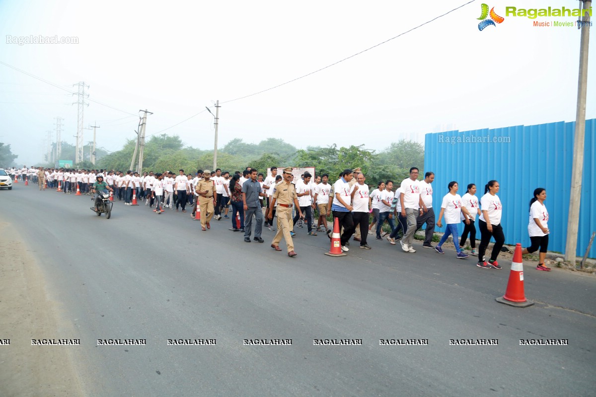 Second Edition of Save The Young Heart’s 5k Run at Kaitalapur Ground