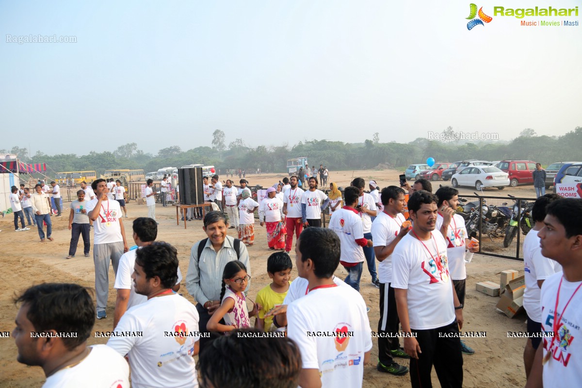 Second Edition of Save The Young Heart’s 5k Run at Kaitalapur Ground