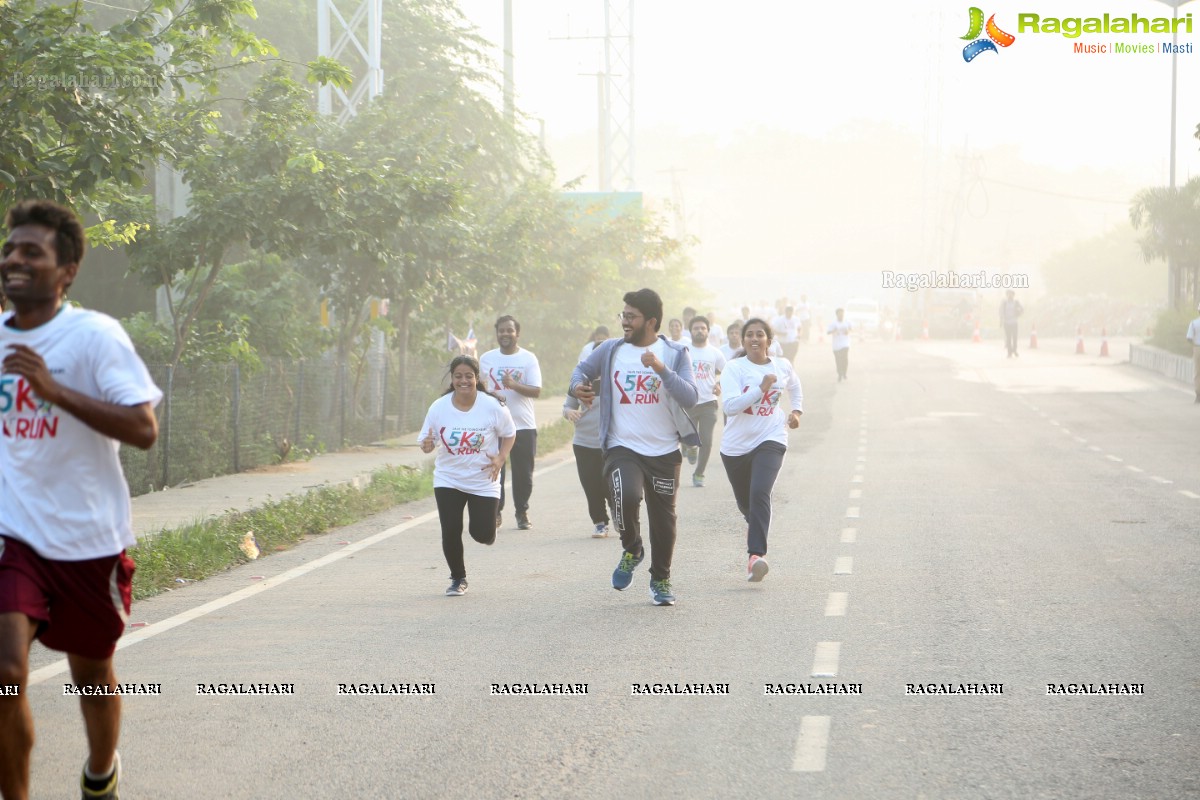 Second Edition of Save The Young Heart’s 5k Run at Kaitalapur Ground